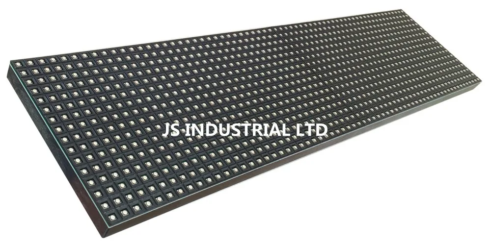 F5 / P7.62 Внутренний SMD двухцветный светодиодный модуль дисплея 488*122 мм постоянный