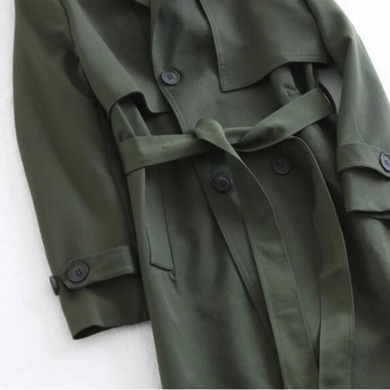 Осеннее длинное пальто SEDUTMO Женское оверсайз уличная одежда в стиле Харадзюку