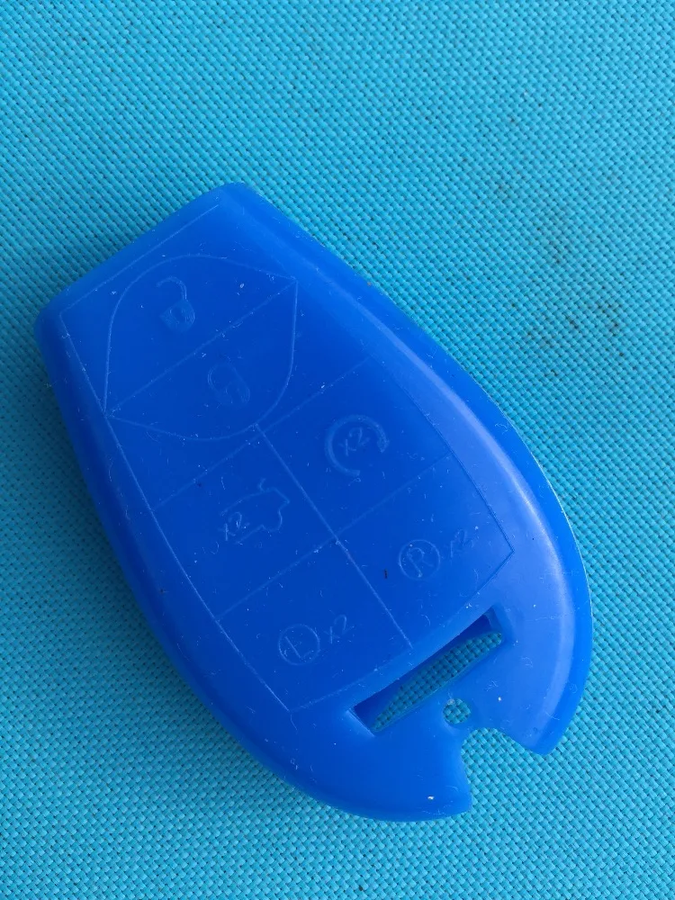 Pusakieyy 1 шт. новый силиконовый чехол для ключа дистанционного управления с 6