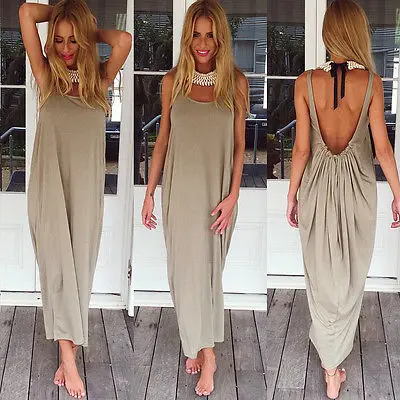 Сексуальные женские хиппи бохо вечерние пляжные платья длинное платье макси |