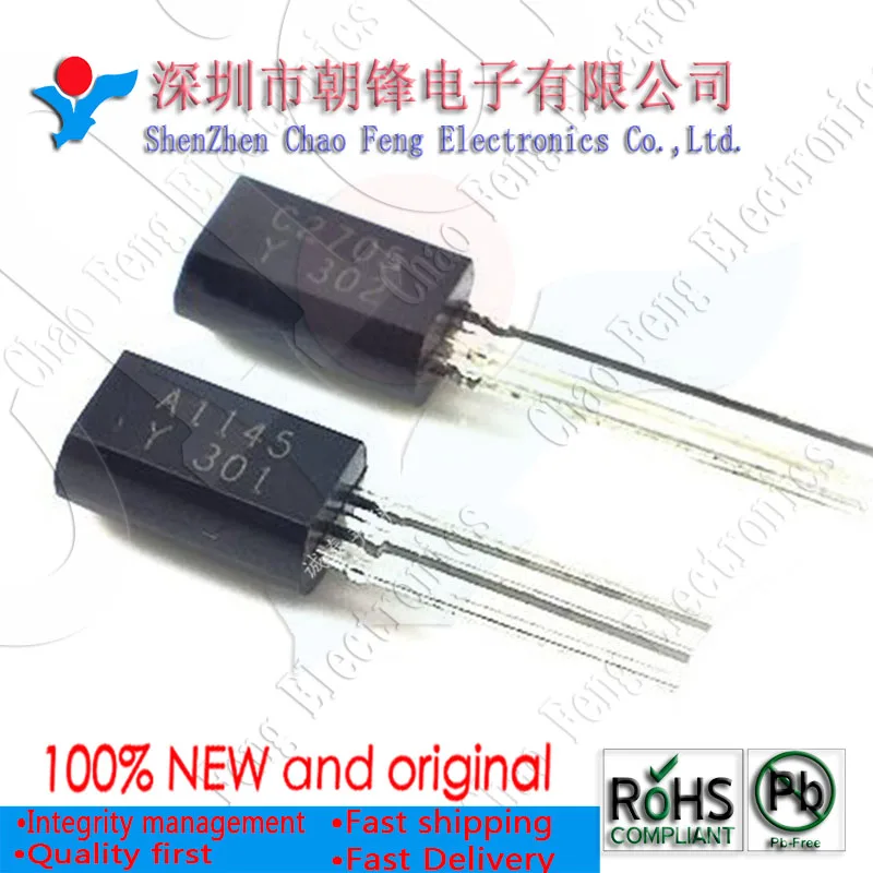 

2SA1145 A1145 2SC2705 C2705 TO92 новый оригинальный