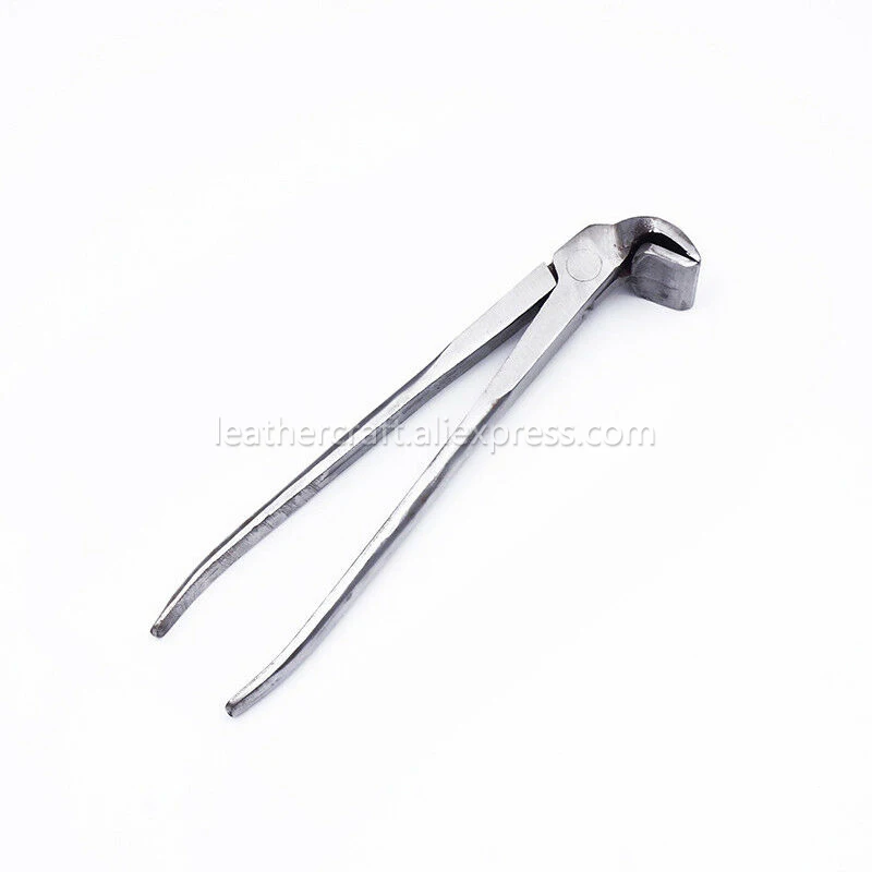 Elbow pliers Кожаное ремесло фиксированные плоскогубцы Регулировка края зажим для сумки кошелек ремень сумка инструменты для изготовления кожа пресс плоскогубцы широкий рот - Цвет: Elbow pliers