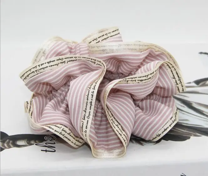 Новое поступление 2017 Новинка полосатые женские резинки для волос с принтом