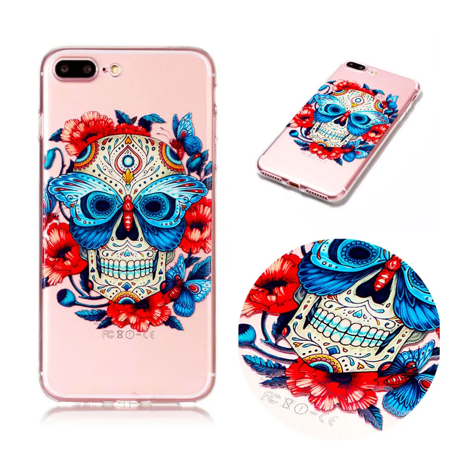 TPU Phone Cases For iPhone 6 6S 7 8 Plus Capa Silicone Back Case Cover Protectors Shells 5 5S SE X Coque Fundas |