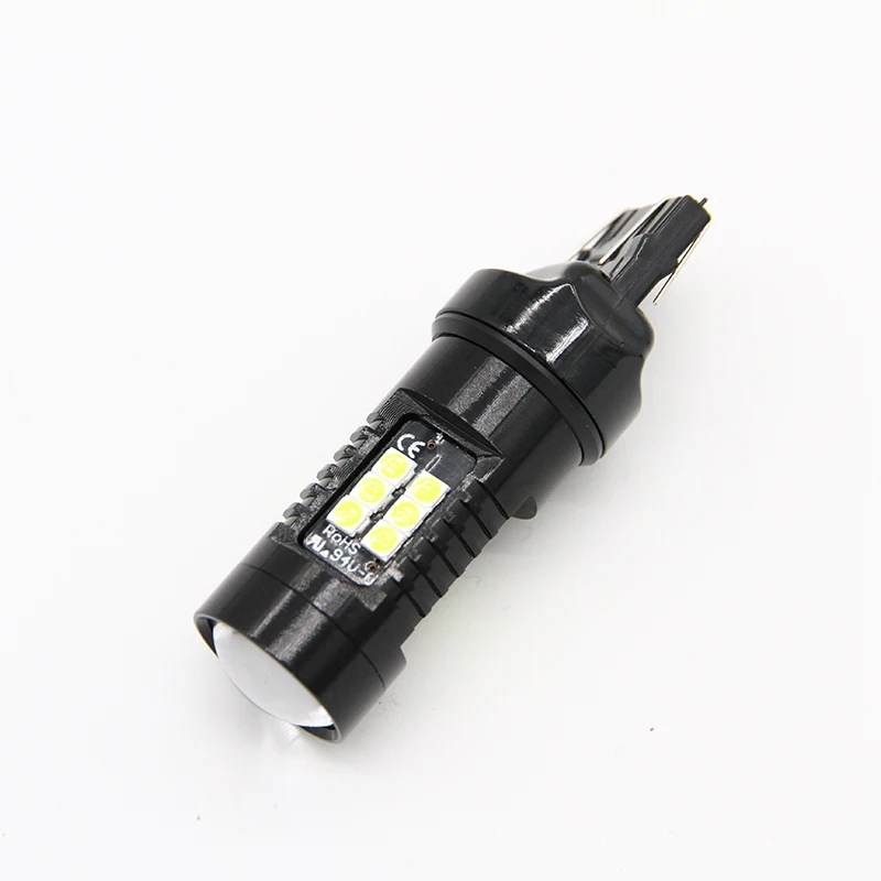 2x T20 7443 W3x16q W21/5 W 7443LL 3030 21-SMD светодиодный светильник 3030 21-SMD белый для автомобиля задний запасной задний фонарь