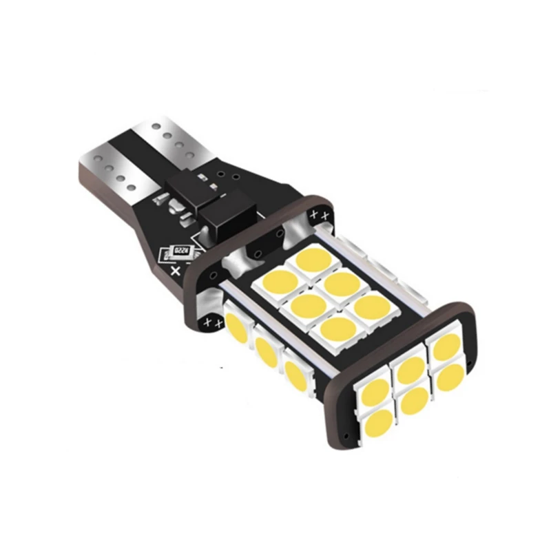 10 шт. автомобильные светодиодсветодиодный лампы T15 921 W16W 24 SMD 3030|Сигнальная лампа| |