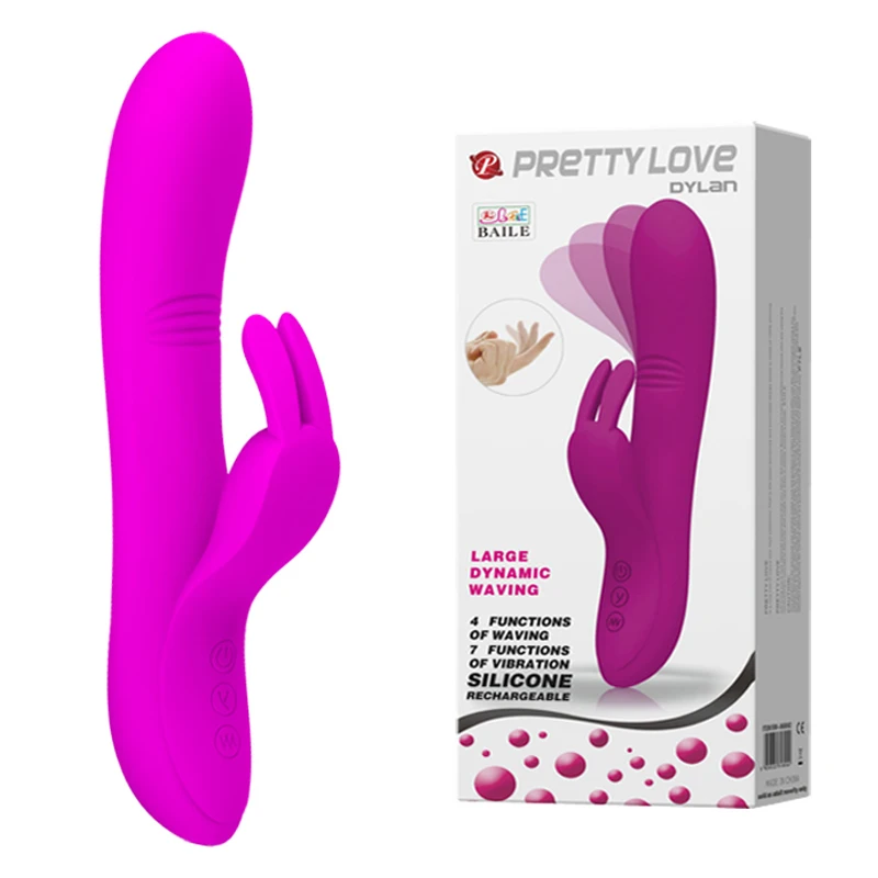 Секс товары Pretty love вибраторы Вибраторы для массажа точки G и тела кролик женщин