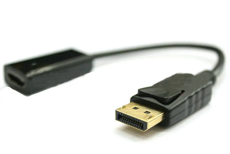 DP Displayport Male-HDMI Женский кабель конвертер адаптер для ПК hp/DELL цифровой аналоговый видео аудио для ПК ноутбука для планшета телевизора