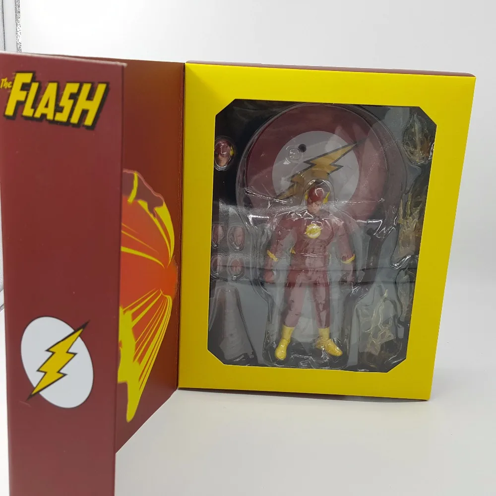 The Flash Action Figure Barry Allen Justice League PVC 150mm Anime Superhero Collectible Model Doll | Игрушки и хобби