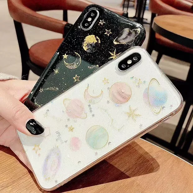 Лидер продаж-украшения Star Universe чехол для телефона iphone 8 Plus Мягкий ТПУ задняя
