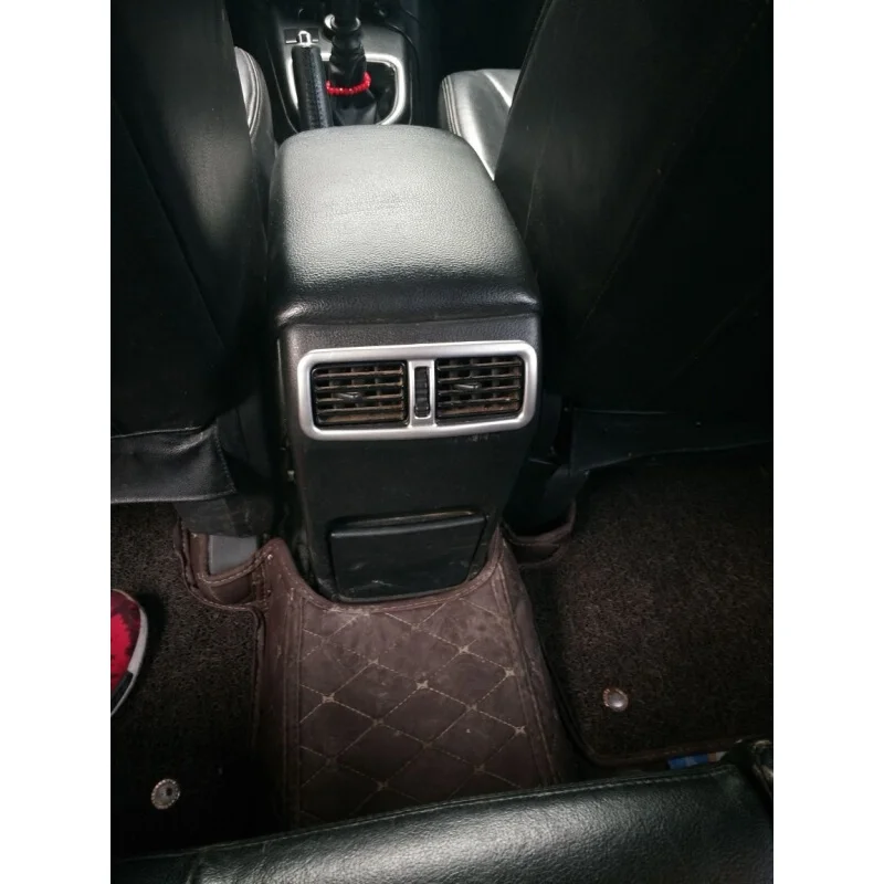 Хромированный задний подлокотник из АБС пластика для Nissan X Trail T31 2008 2013|Лепнина
