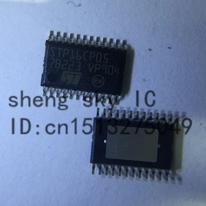 Бесплатная доставка 100 шт. STP16CP05XTTR STP16CP05 TSSOP24 SMD Оригинальный светодиодный
