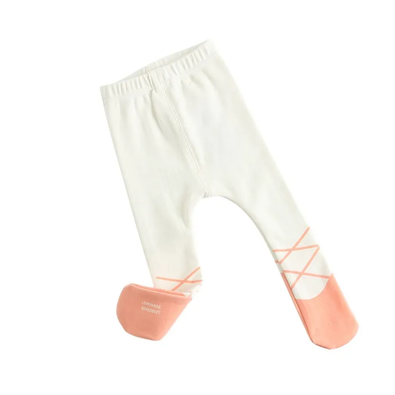 0-2y Infant Baby Girl Tight Knitted Cotton Warm Panty Solid Color Children's Tights Fashion Stocking |