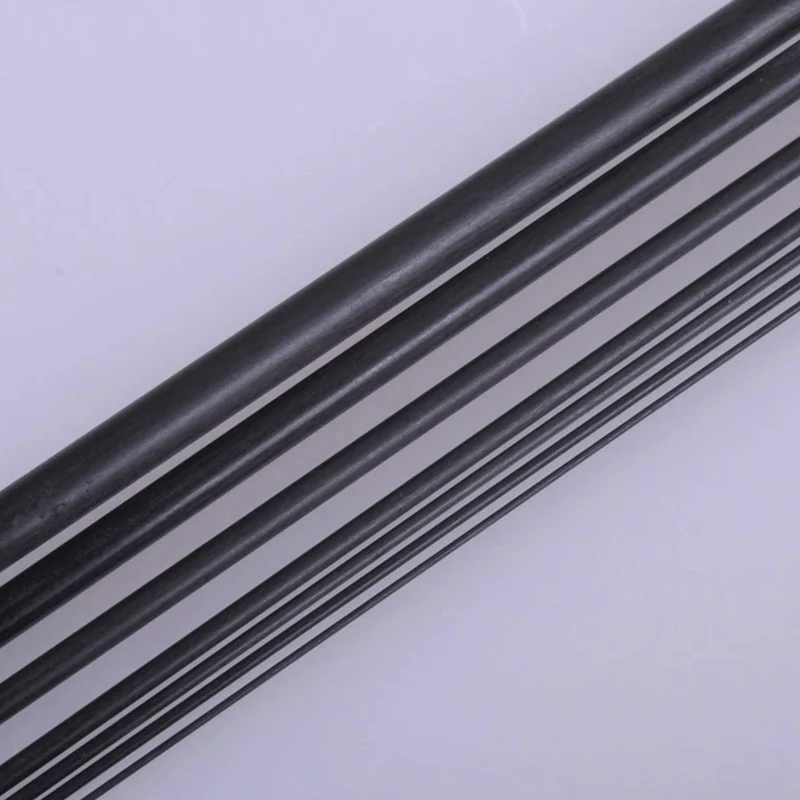 

black Carbon fiber bar straight length 200mm diameter 2mm 4mm hardness light