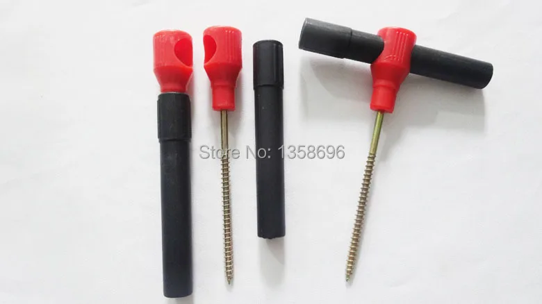 Бесплатная доставка 4 шт./лот с ручкой аксессуары для зимнего кемпинга стальные