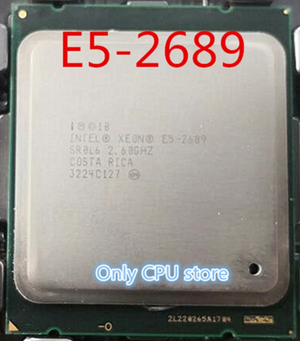 Intel / Xeon E5 2689 cpu 8 core 16 thread 2 6G официальная версия|Процессоры| |