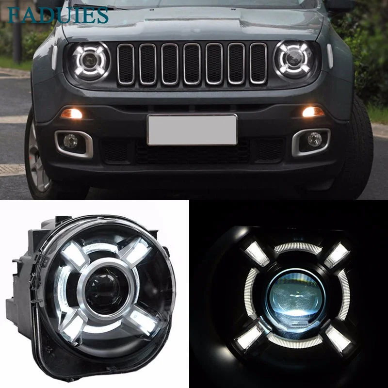 

Фара фара в сборе правая и левая, для Jeep Renegade 2016