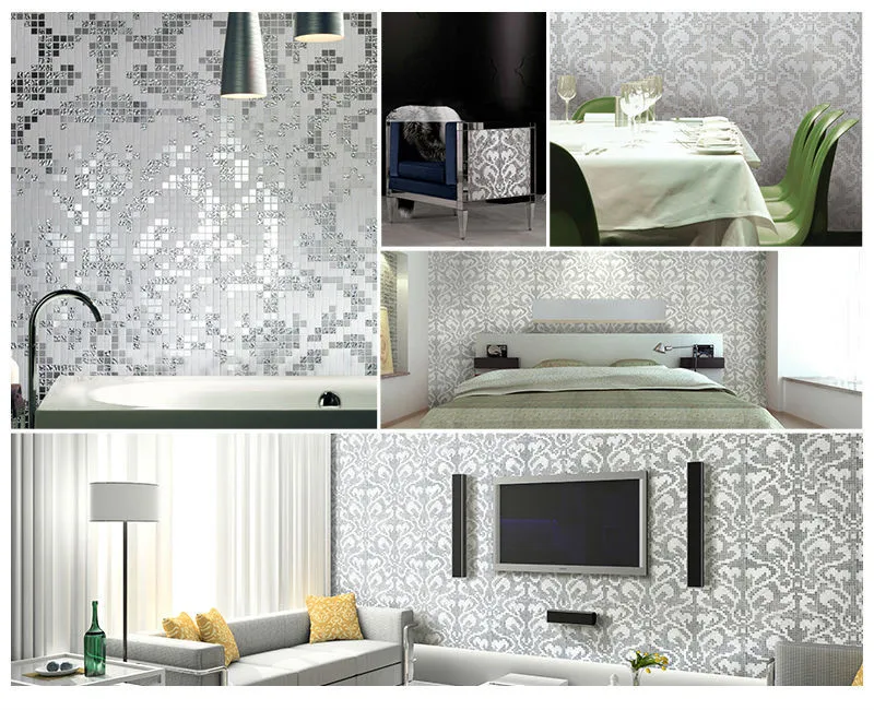 Подгонянная Блестящая серебряная бабочка головоломка художественная