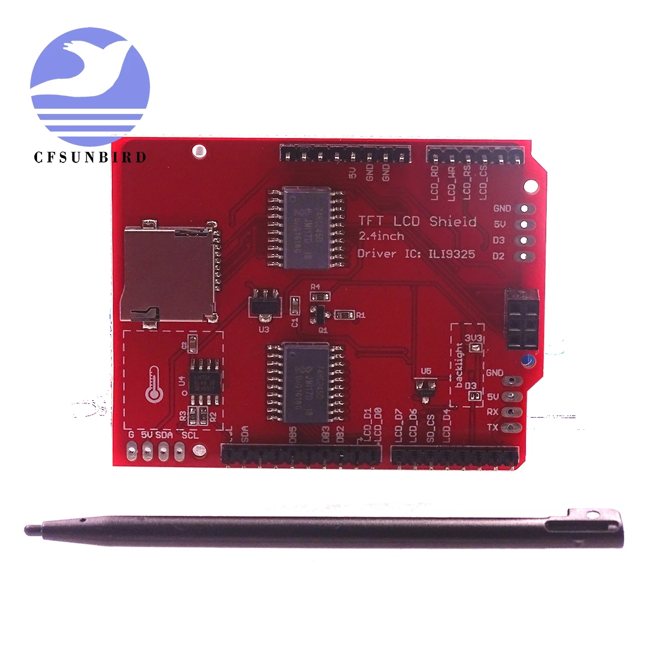 2 4-дюймовый TFT ЖК-дисплей Модуль Сенсорного экрана ILI9325 IC встроенный датчик