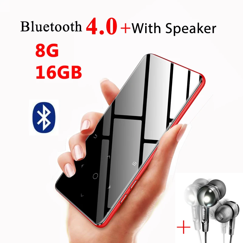 Mini USB HIFI MP3 Player Speaker Bluetooth Radio FM Lecteur Lossless HI-FI Reproductor Flac MP 3 Sport Players 8GB 16GB Walkman |