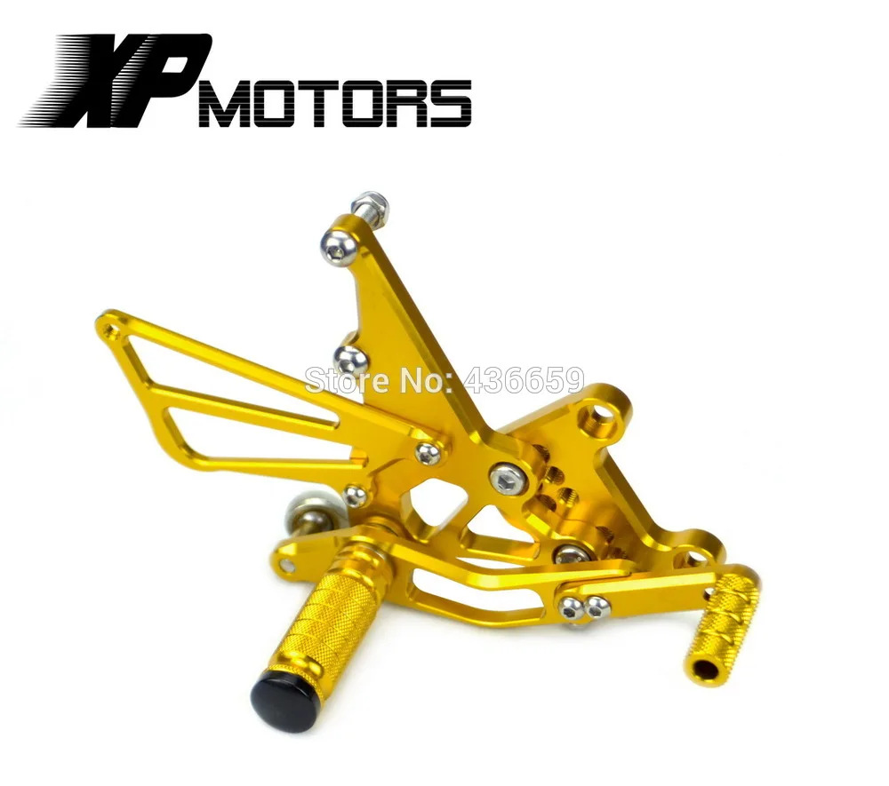 Cnc Заготовка гонка Регулируемый подножки для ног Управление Наборы сзади ухода