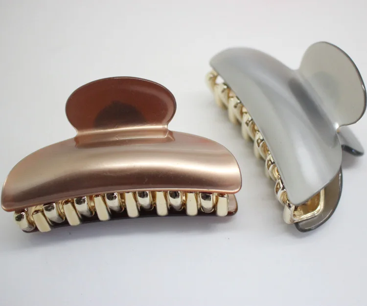 Новинка 2015 года фирменные Классические однотонные заколки для волос 7 см Детские