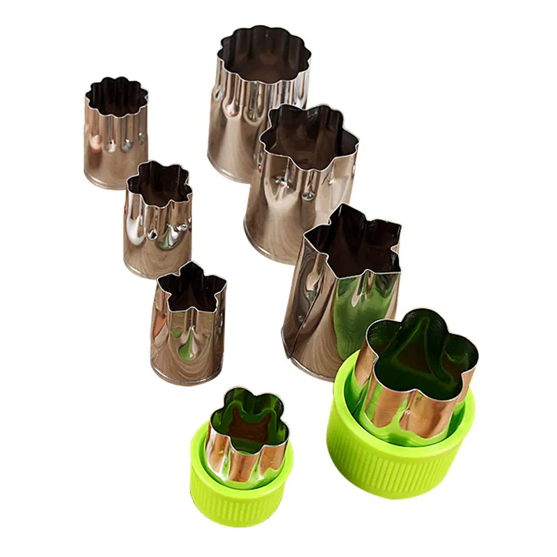 Кухня гаджеты Cookie цветок тип овощей и прессформа для резки фруктов цветочный