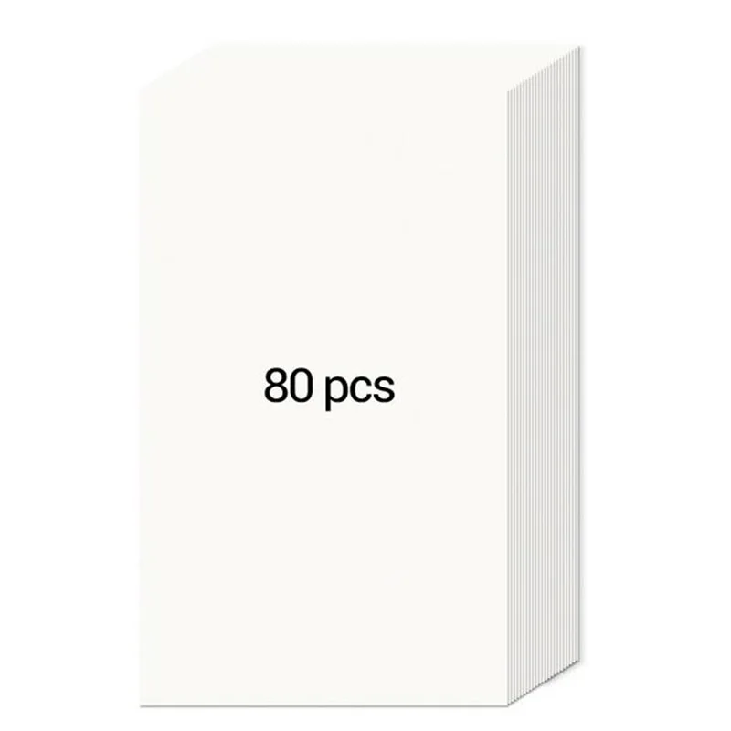 80 шт. бумажные полоски для удаления черных точек |