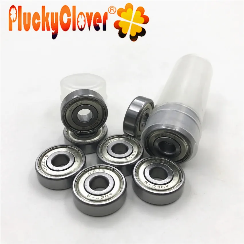 8or10pcs подшипник из углеродистой стали/GCR15 627zz фиджет Спиннер ролик для скутера ABEC 9