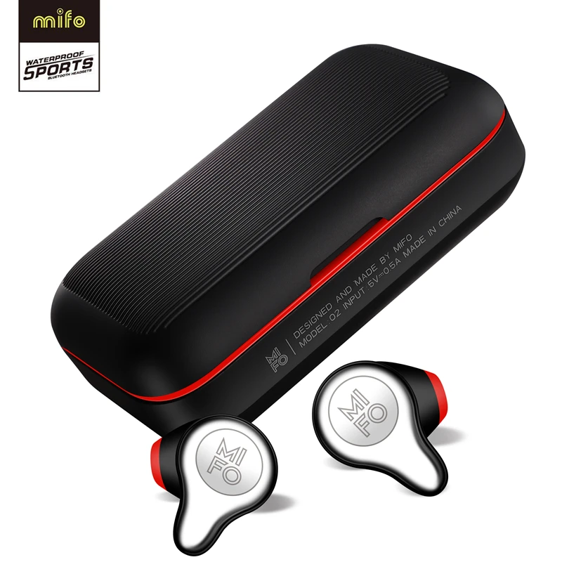 

Mifo O2 Bluetooth 5.0 True Wireless Earbuds waterproof Bluetooth Earphone Stereo Sound Sport Earphones with Charging Box