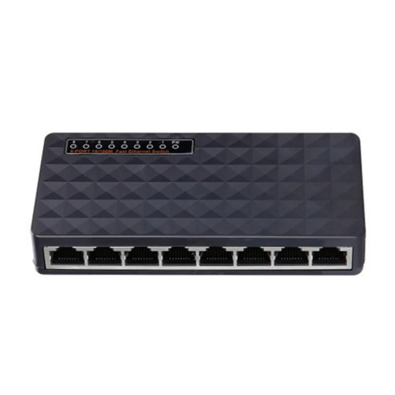 8 портовый коммутатор 10/100 Мбит/с сетевой Ethernet высокопроизводительный хаб