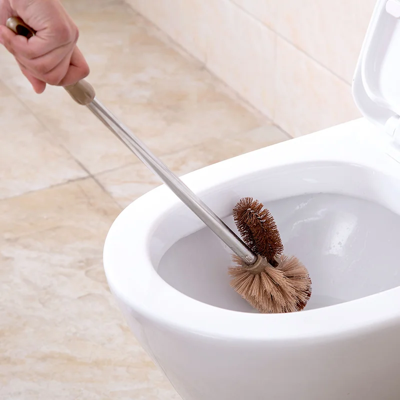 Long handle toilet brush skin with a base set of bed cleaning bathroom | Дом и сад