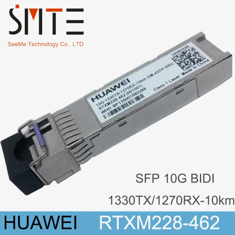 

HW RTXM228-462 Single-mode Module 10G-1330TX-1270RX-10KM-SM-ESFP-RRU