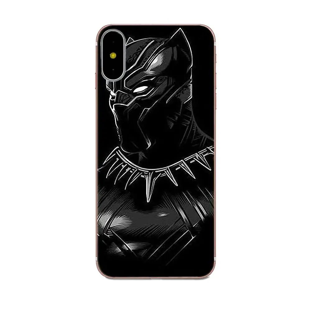 Soft Mobile Shell Marvel Super Герои комиксов Черная пантера для Huawei Mate 7 8 9 10 20 P8 P9 P10 P20 P30 Lite Plus Pro