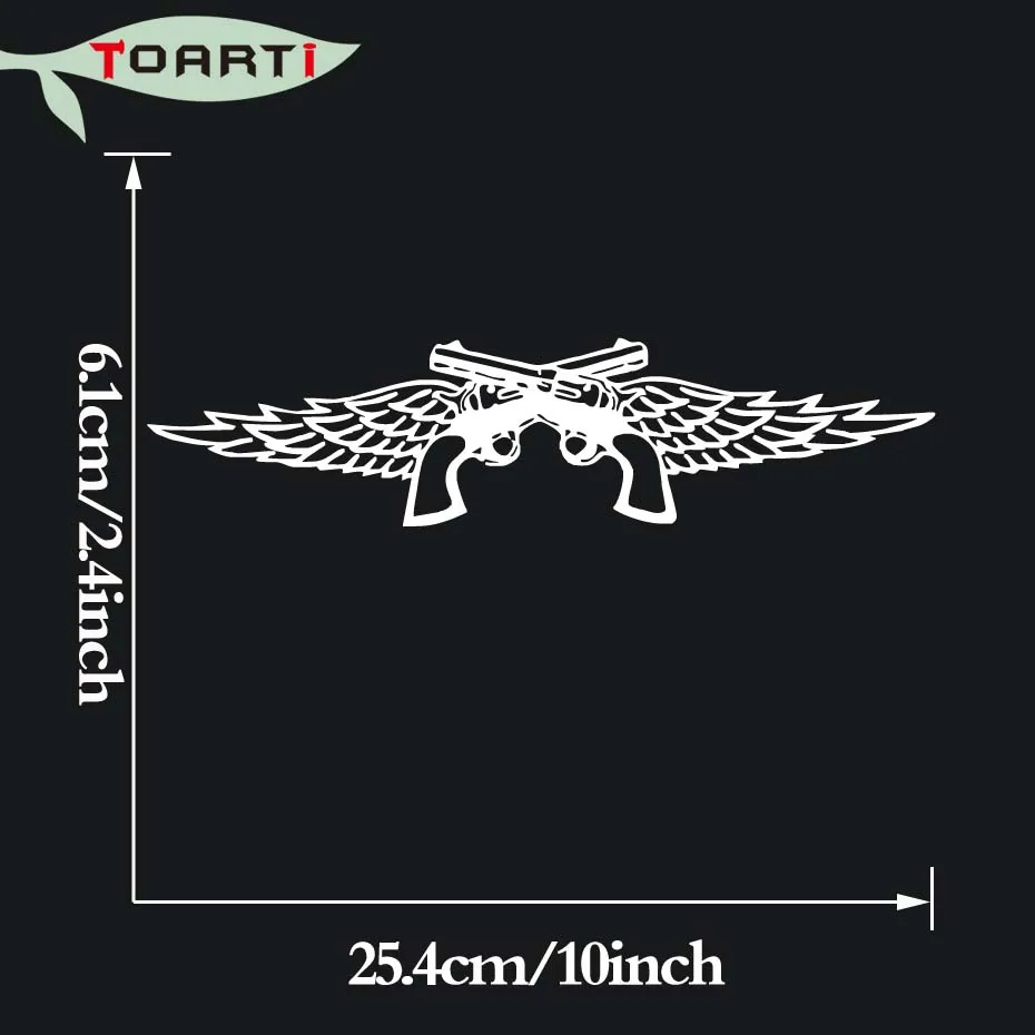 Пистолеты Wingd виниловые Авто наклейки съемные Миранда Ламберт кантри музыка