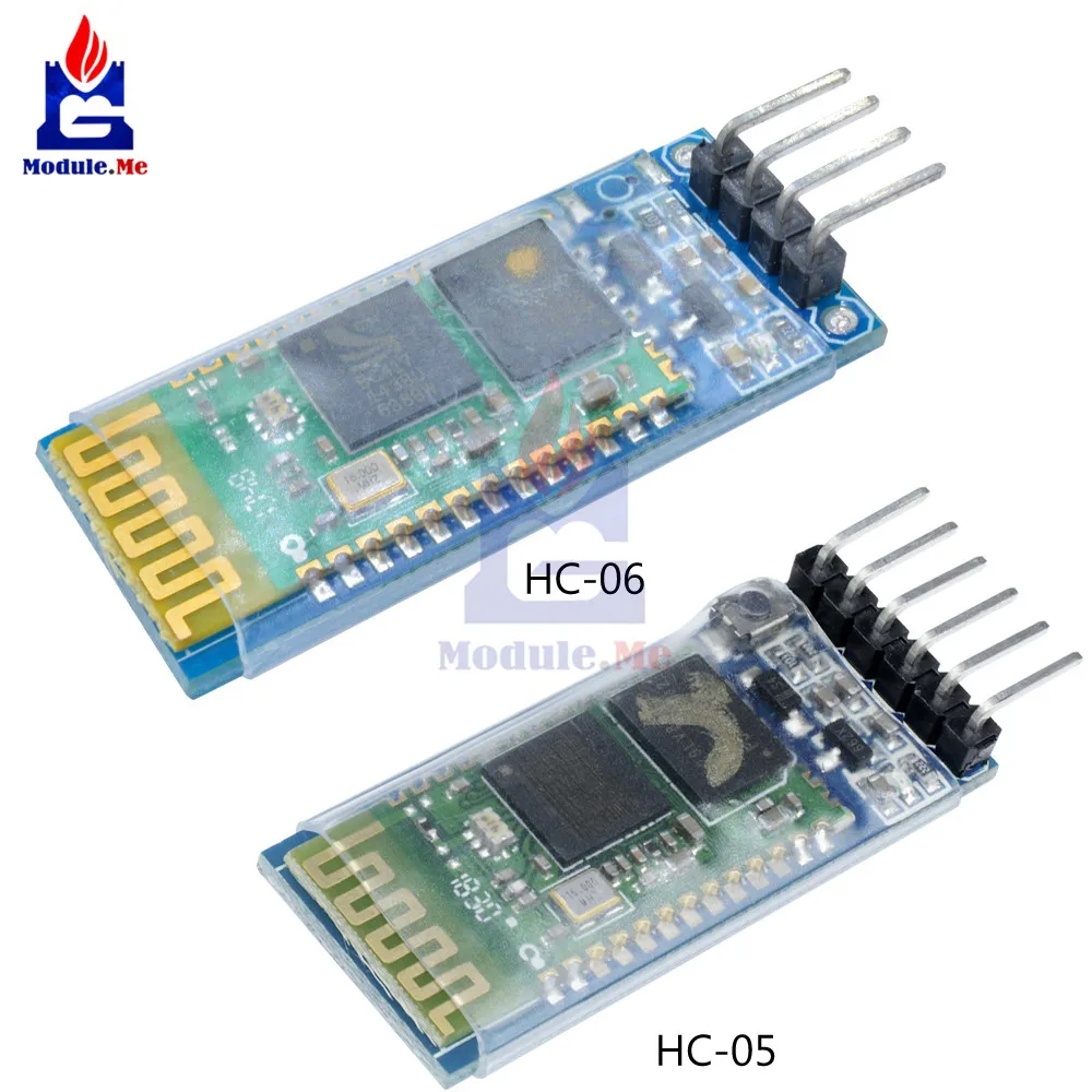 Беспроводной Bluetooth приемопередатчик HC06/HC05 радиочастотный ПОДЧИНЕННЫЙ модуль
