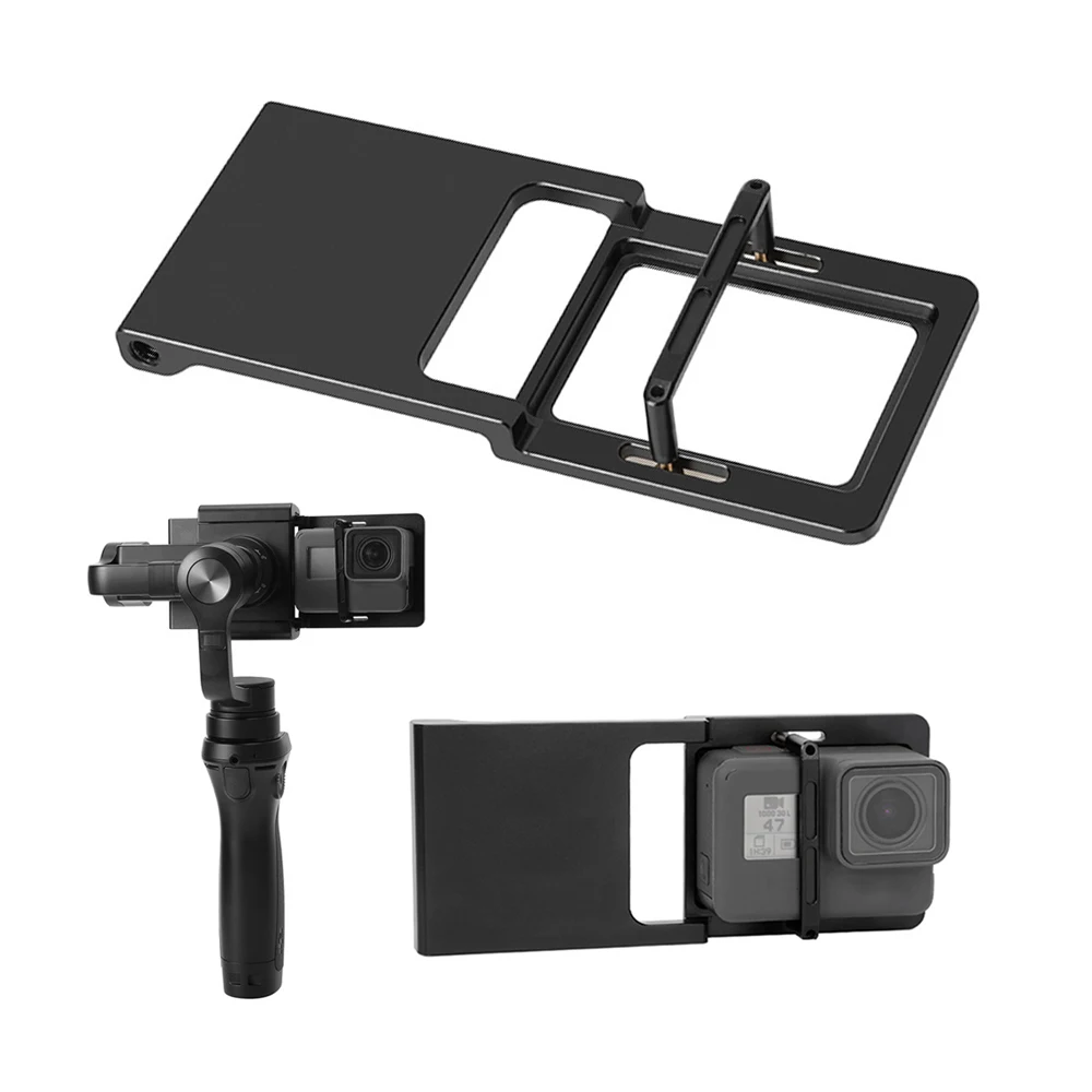 Ручной шарнирный адаптер Монтажная пластина переключателя для GoPro Hero 7 6 5 4 3 Xiaoyi 1 Yi
