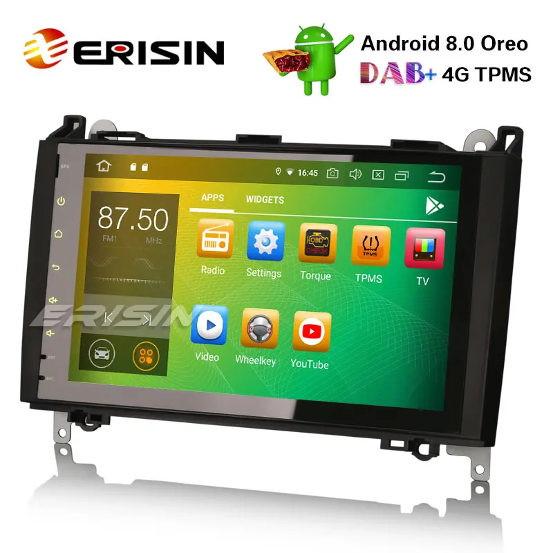 Erisin ES7901B-64 9 &quotAndroid 0 Авторадио для Mercedes Benz A/B Class Sprinter Viano Vito DAB + GPS | Автомобили и