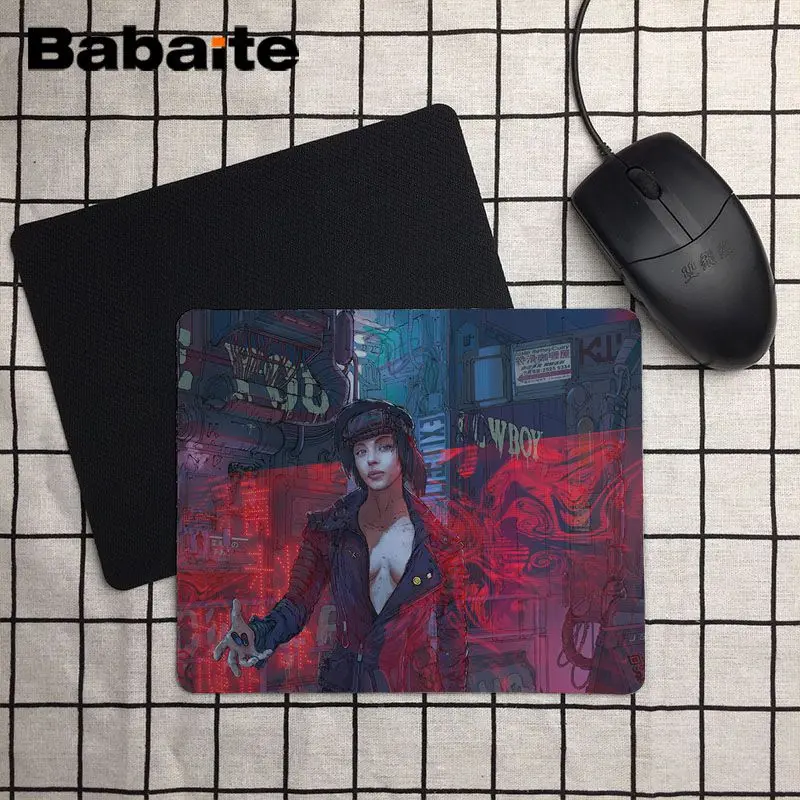 Babaite Punk style girl with a gun Customized MousePads Computer Laptop Anime Mouse Mat Size for 25x29cm Speed Pad | Компьютеры и офис