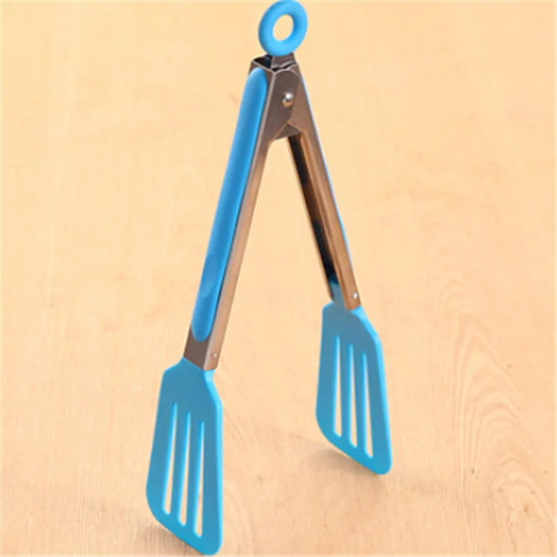 1 шт. красочные щипцы для барбекю крышка ручки кухонные аксессуары замок дизайн