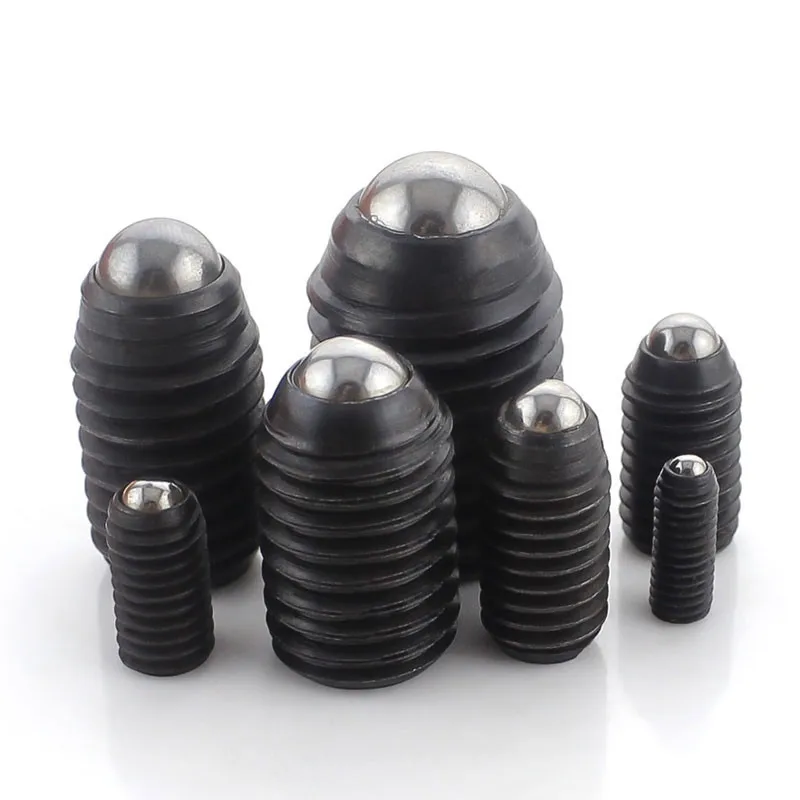 2PCS M12*20 волнистые бусинки позиционирование жемчуг винты стальной шаровой набор