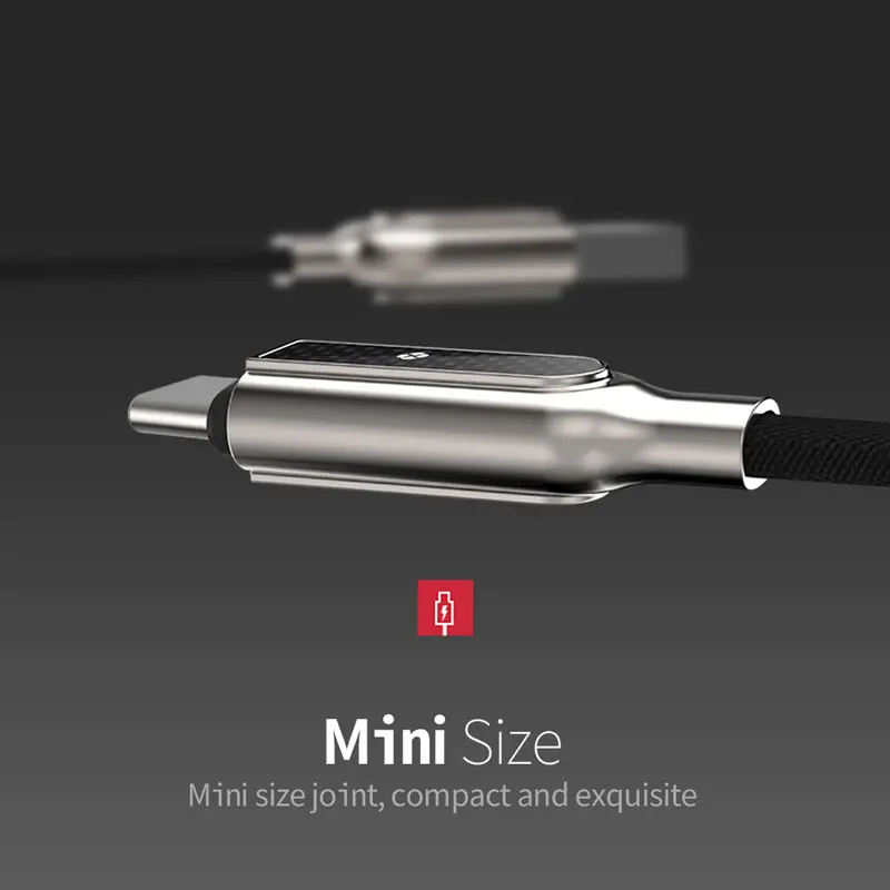 Кабель TOTU USB Type C для Samsung Galaxy S9 S8 Plus Xiaomi Huawei P10 кабели зарядного устройства кабель