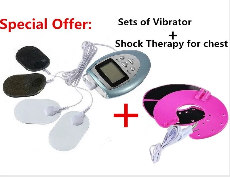 Бесплатная доставка вибратор цифровая машинка для ударной терапии груди
