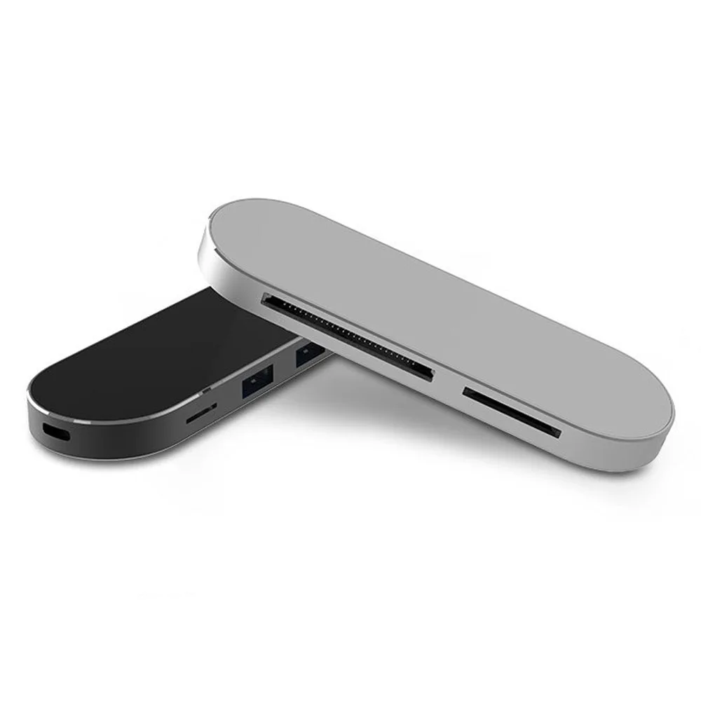 USB C концентратор 7 в 1 usb type с SD/TF/устройство считывания SF карт + 3 0|Адаптеры Type-C| |