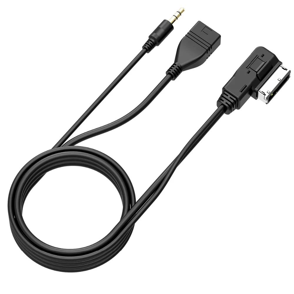 Аудиокабель Chelink 3 5 мм AUX музыкальный интерфейс MDI AMI MMI USB зарядное устройство для