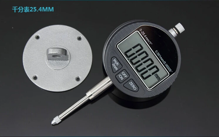 Электронный микрометр Точность 0 001 мм ЖК дисплей 25 4 мм/1 дюйм|indicator lamp|indicator