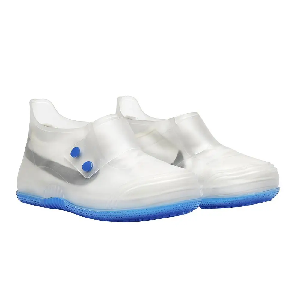 

Outdoor Rainproof Shoe Cover Riding Hiking Climbing Non-slip Thickened Rain Boots Waterproof Low Upper Rubber Shoes