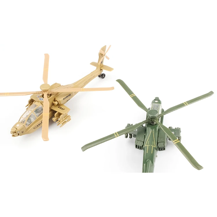 Игрушка Longbow Apache военный вертолет Боинг сплав боец с полной функцией спины дети хобби модельные игрушки, коллекционные подарки
