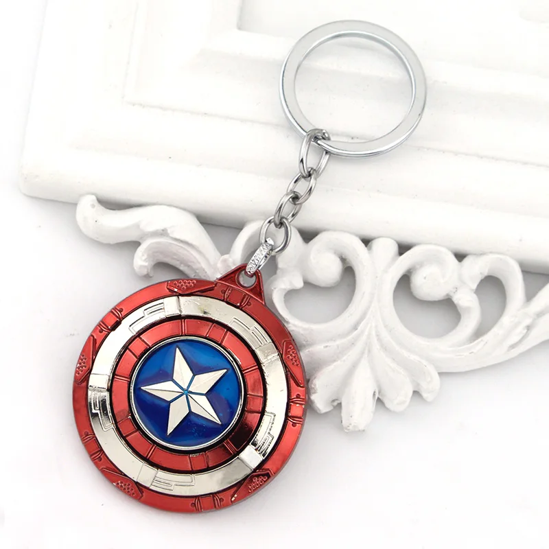 17 Брелок с героями Marvel Мстители локи Тор молоток кулон Капитан Америка брелок танос перчатка бесконечности рукавицы брелоки в виде оружия фильм - Цвет: 17