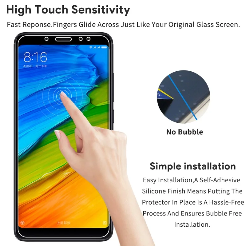 Стекло Экран протектор для Xiaomi Remdi Примечание 5 Pro закаленное защитное Стекло на для Xiaomi Remdi Примечание 5 Pro Стекло защиты Фольга